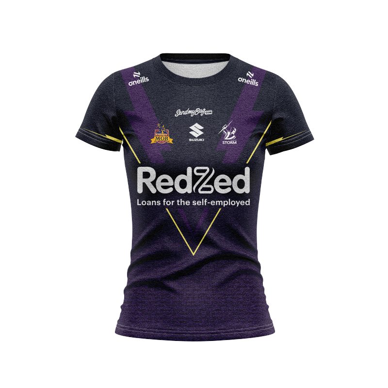 Women's NRL Melbourne Storm 2025 Run Out Jersey