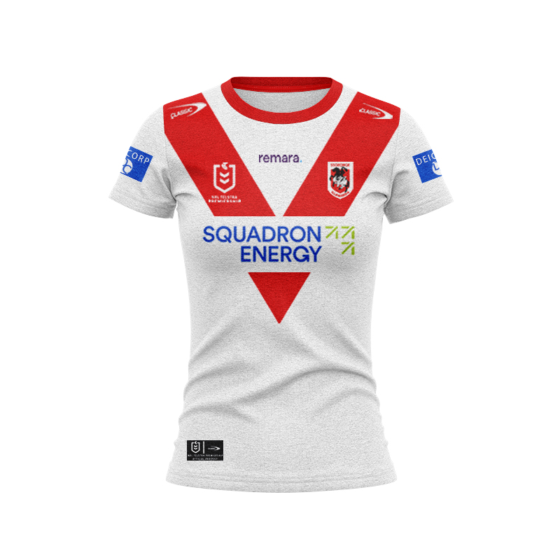 Women's NRL St George Illawarra Dragons 2025 Home Jersey