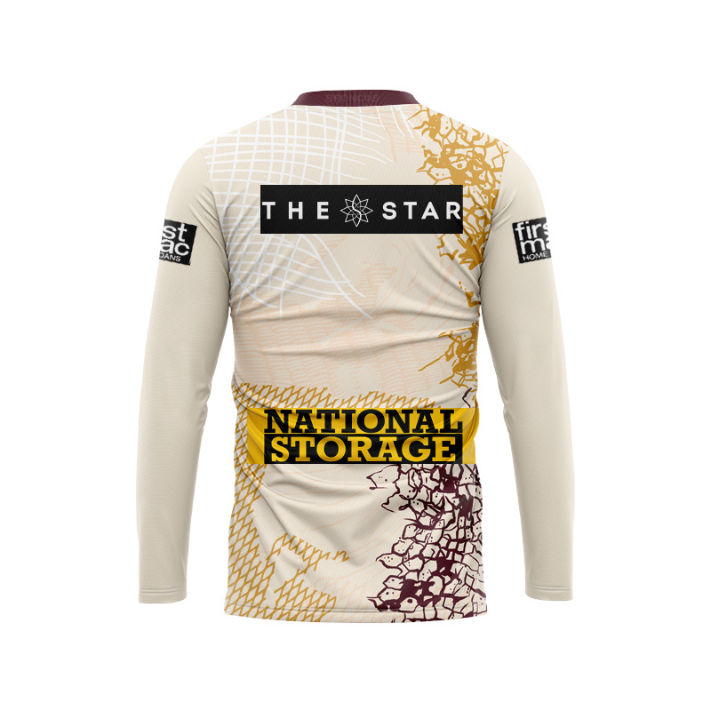 NRL Brisbane Broncos 2025 Indigenous Long Sleeve Jersey