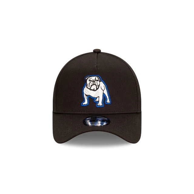 NRL Canterbury-Bankstown Bulldogs Black Embroidered Logo Cap 2025