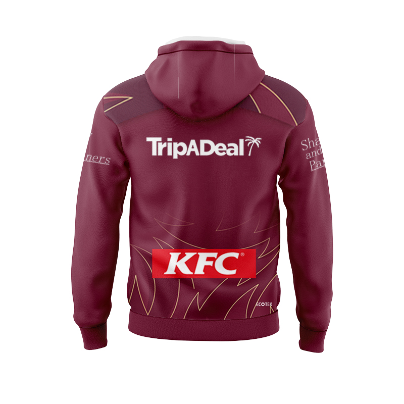 NRL Manly Warringah Sea Eagles 2025 Maroon Training Hoodie