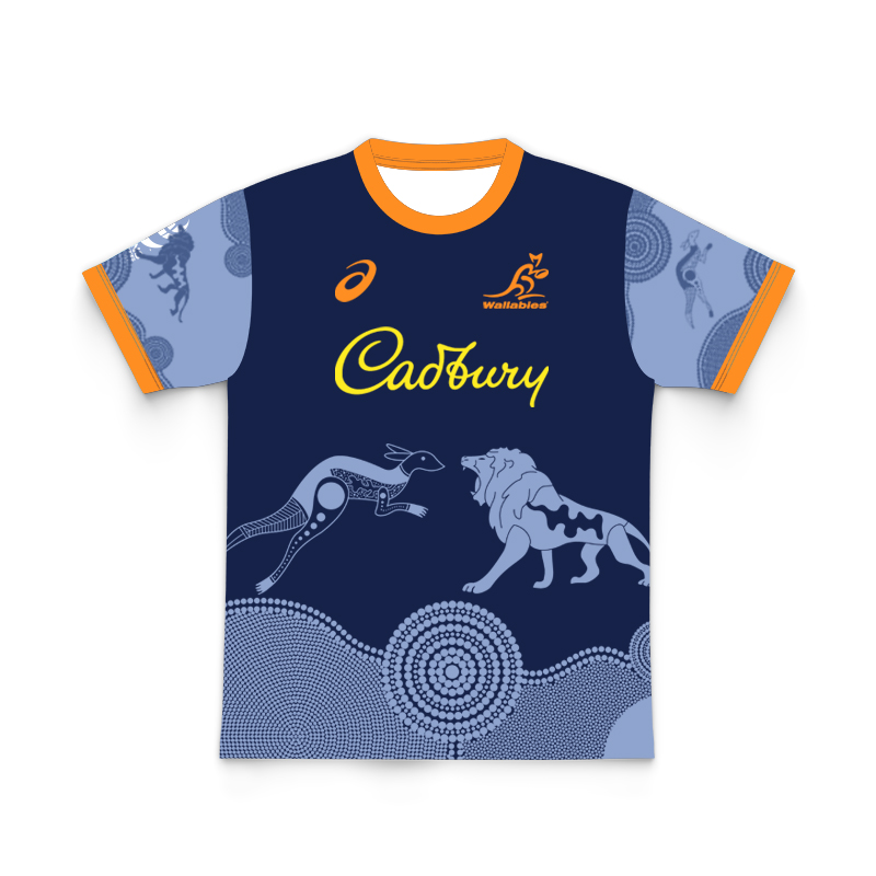 Kid's Australian Wallabies 2025 Training Jersey