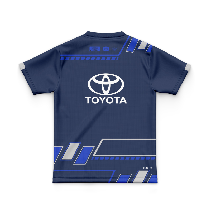 Kid's NRL North Queensland Cowboys 2025 Navy Training Jersey