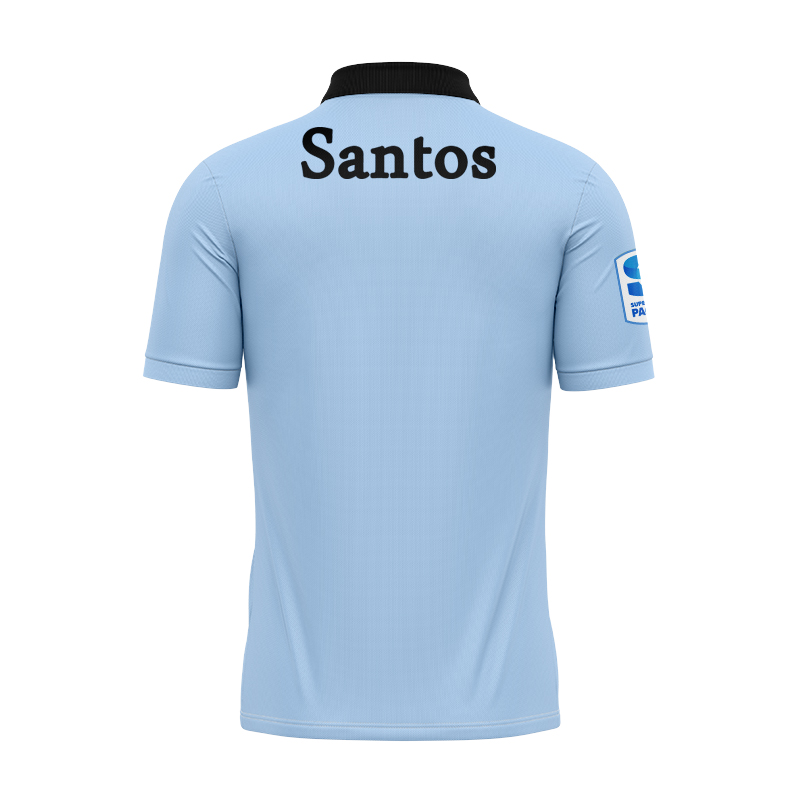 NSW Waratahs Super Rugby 2025 Home Polo Shirt