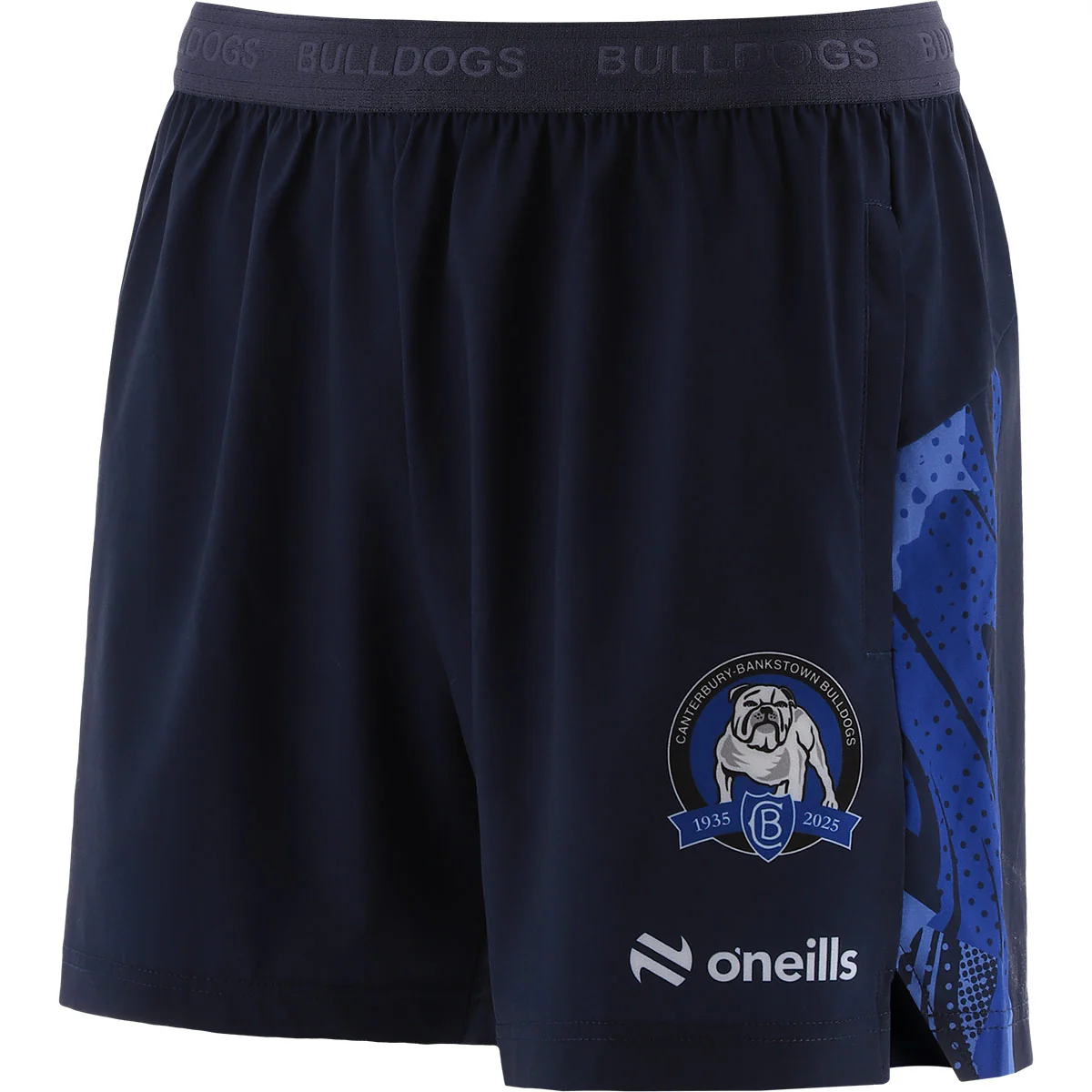 NRL Canterbury-Bankstown Bulldogs 2025 Mens Training Shorts