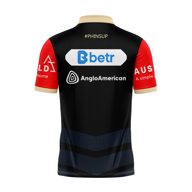 NRL Dolphins 2025 C Training Polo Shirt