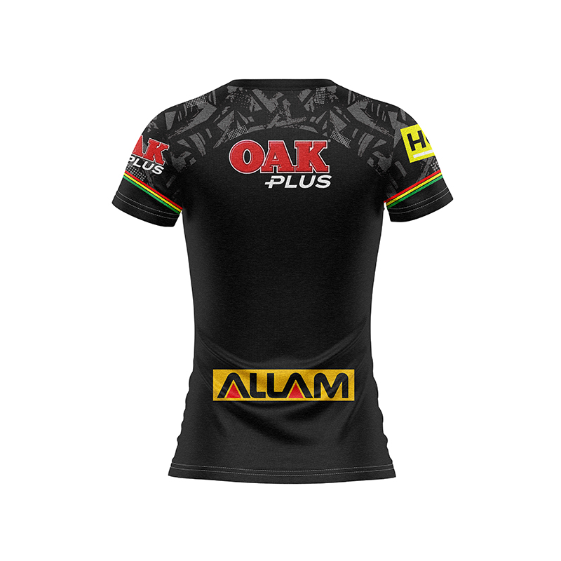 Women's NRL Penrith Panthers 2024 Black Training Jersey