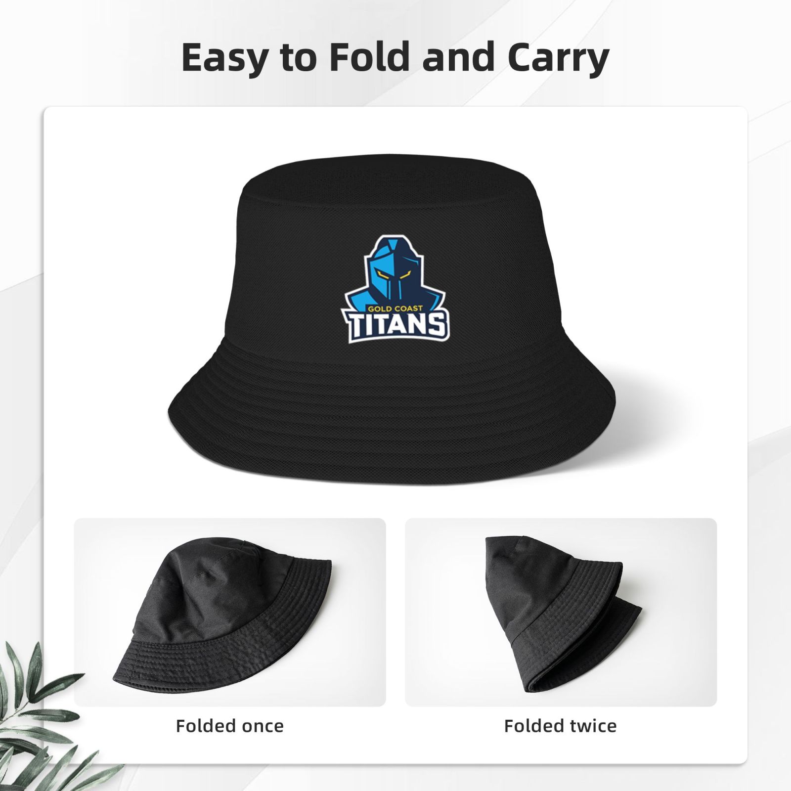 Gold Coast Titans Adult Fisherman's Hat HAT3156