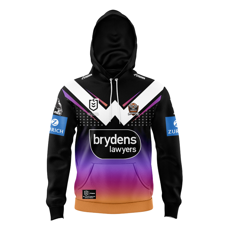 Kid's NRLW Wests Tigers 2024 Women in League Hoodie