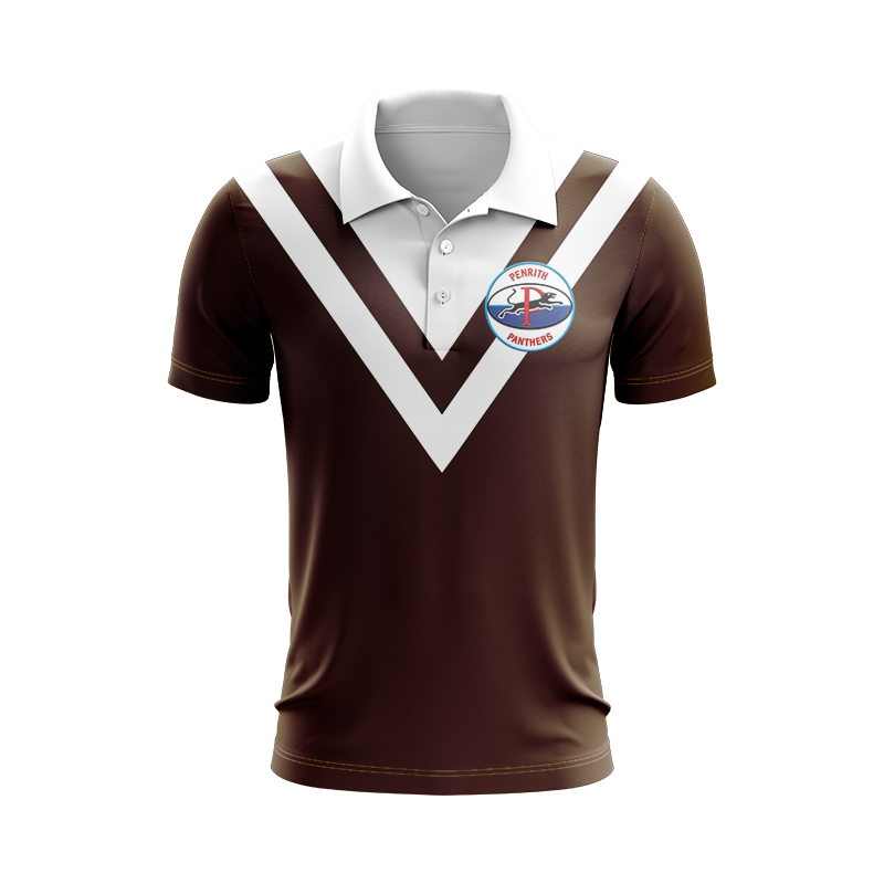 NRL Penrith Panthers 1967 Retro Polo Shirt