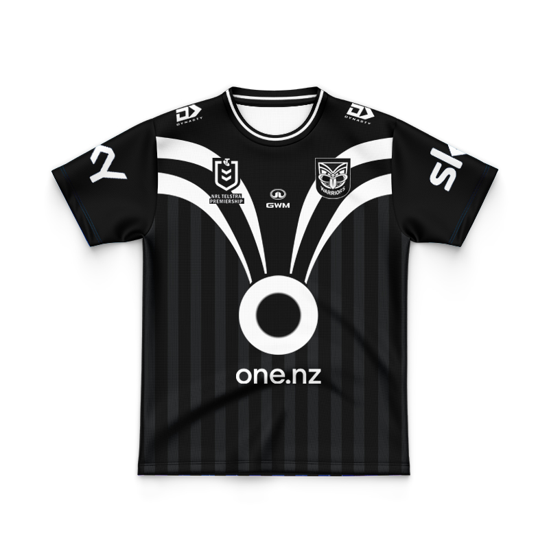 Kid's NRL New Zealand Warriors 2025 Dear Warrior Jersey