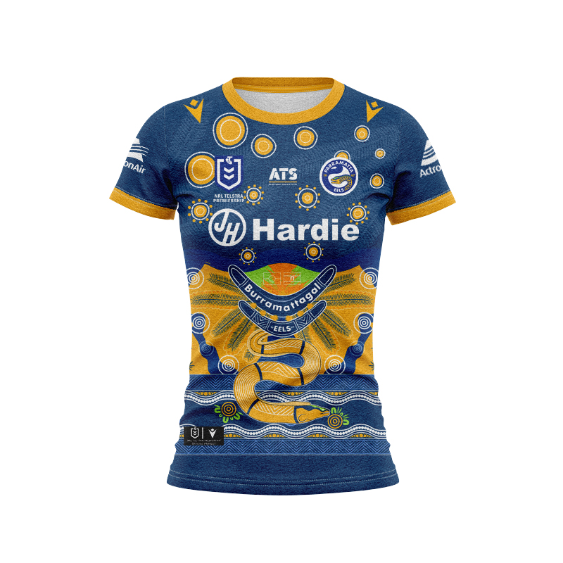 Women's NRL Parramatta Eels 2025 Indigenous Jersey
