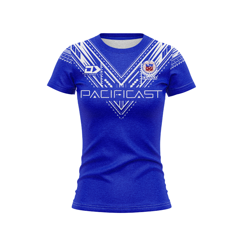 Women's Toa Samoa Rugby League 2023 Home Jersey