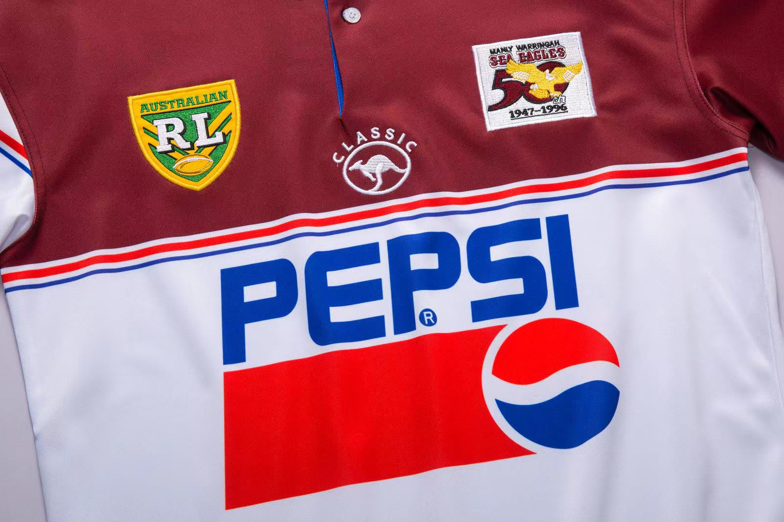 NRL Manly Warringah Sea Eagles 1996 Retro Jersey