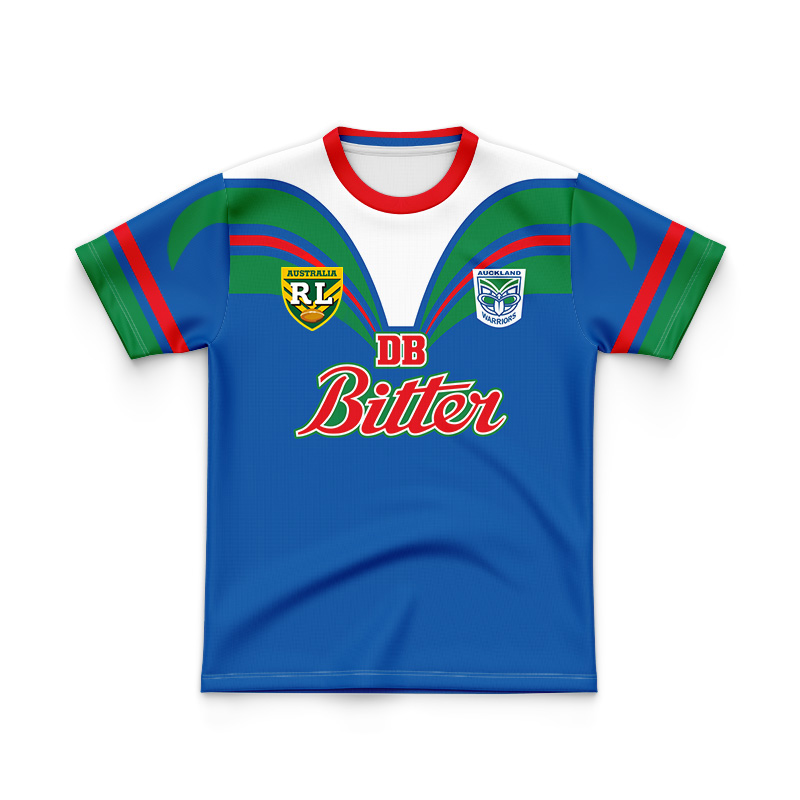 Kid's NRL New Zealand Warriors 1995 Retro Jersey