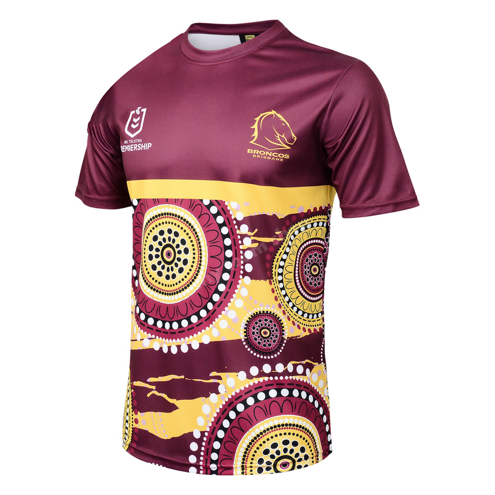 NRL Brisbane Broncos 2024 Indigenous RS Jersey