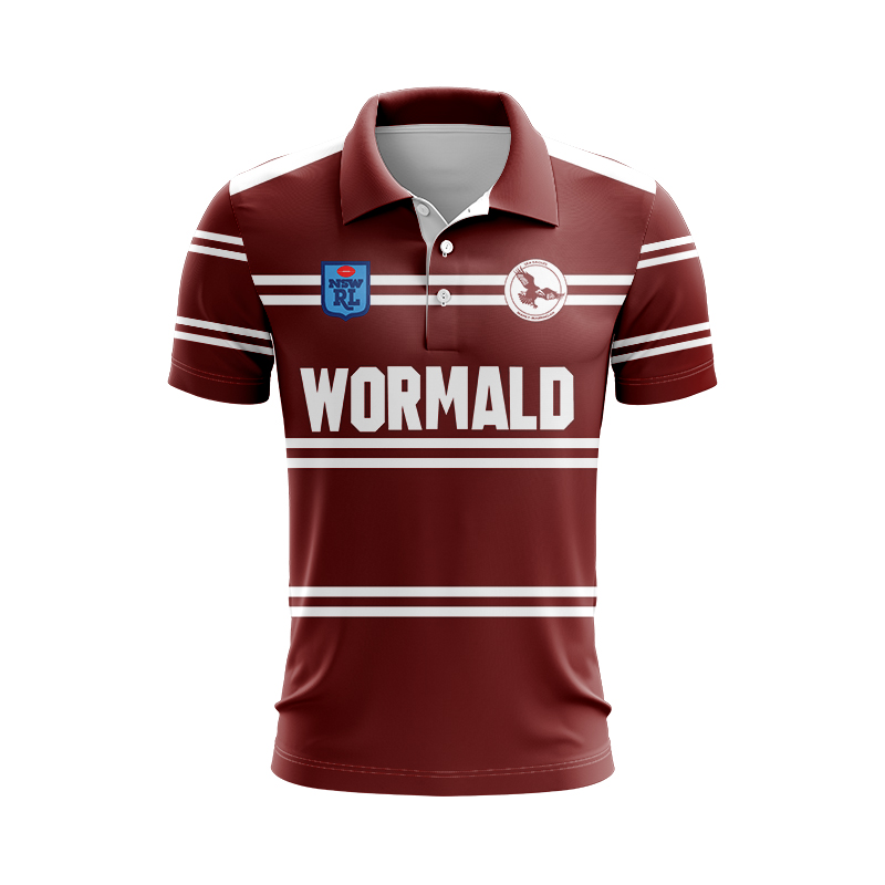 NRL Manly Warringah Sea Eagles 1987 Retro Polo Shirt