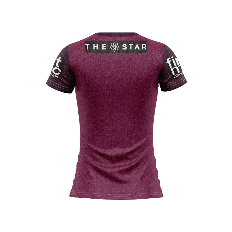 Women's NRL Brisbane Broncos 2024 Maroon Training Jersey