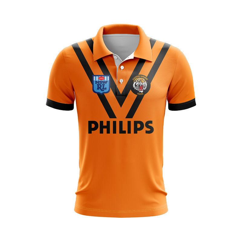 NRL Wests Tigers 1989 Retro Polo Shirt