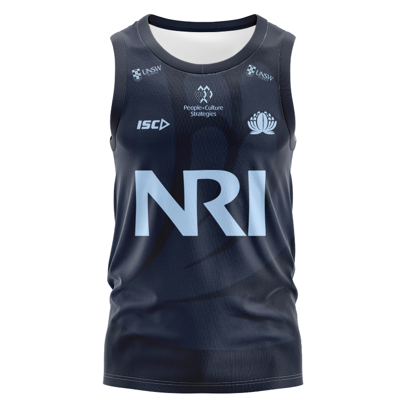 NSW Waratahs Super Rugby 2025 Training Singlet
