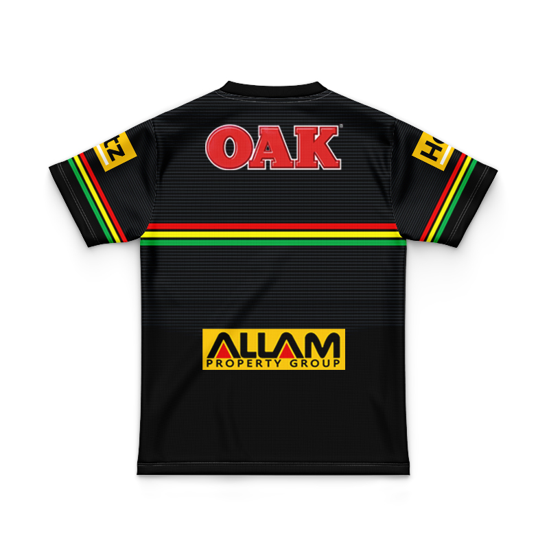 Kid's NRL Penrith Panthers 2025 Home Jersey