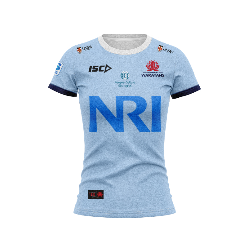 Women's NSW Waratahs Super Rugby 2024 ISC Jersey
