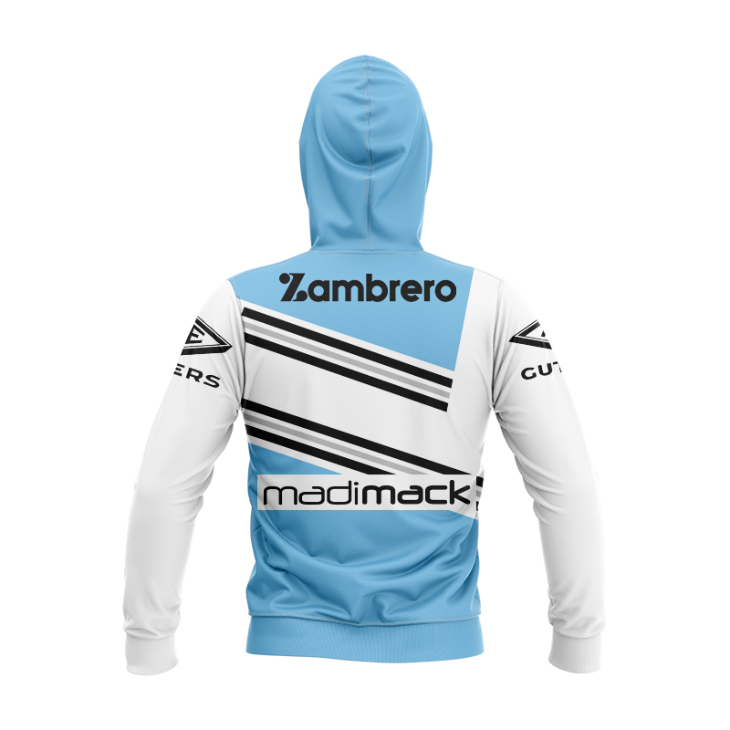 Kid's NRL Cronulla-Sutherland Sharks 2024 Heritage Hoodie