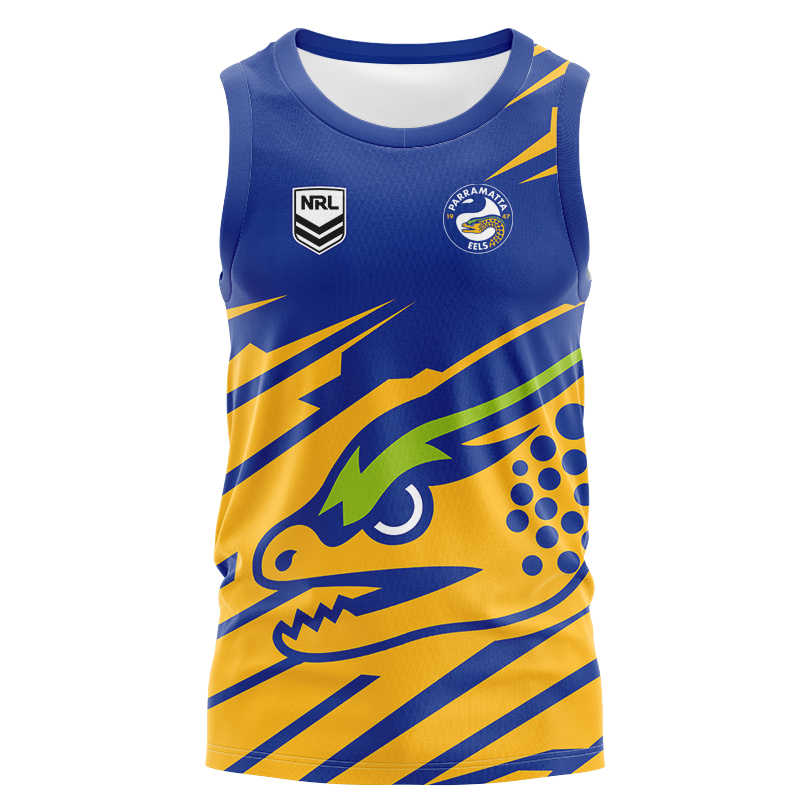 NRL Parramatta Eels 2024 'FISHFINDER' Singlet