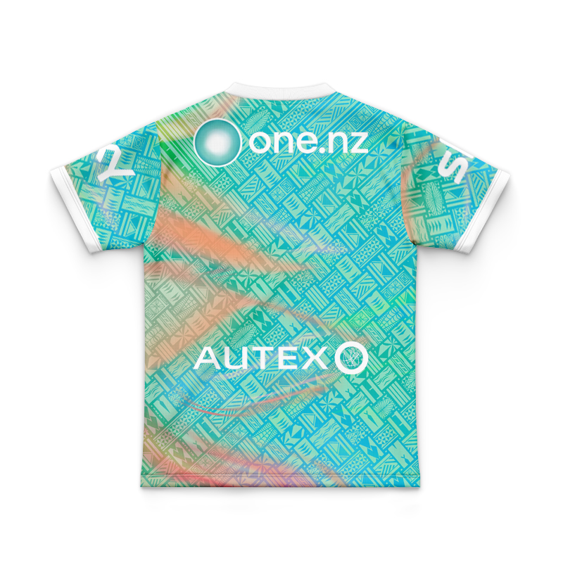 Kid's NRL New Zealand Warriors 2025 Green Jersey