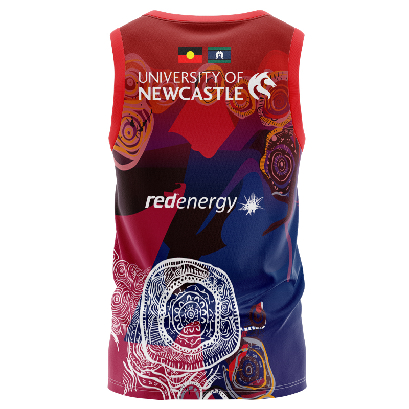 NRL Newcastle Knights 2025 Indigenous Singlet