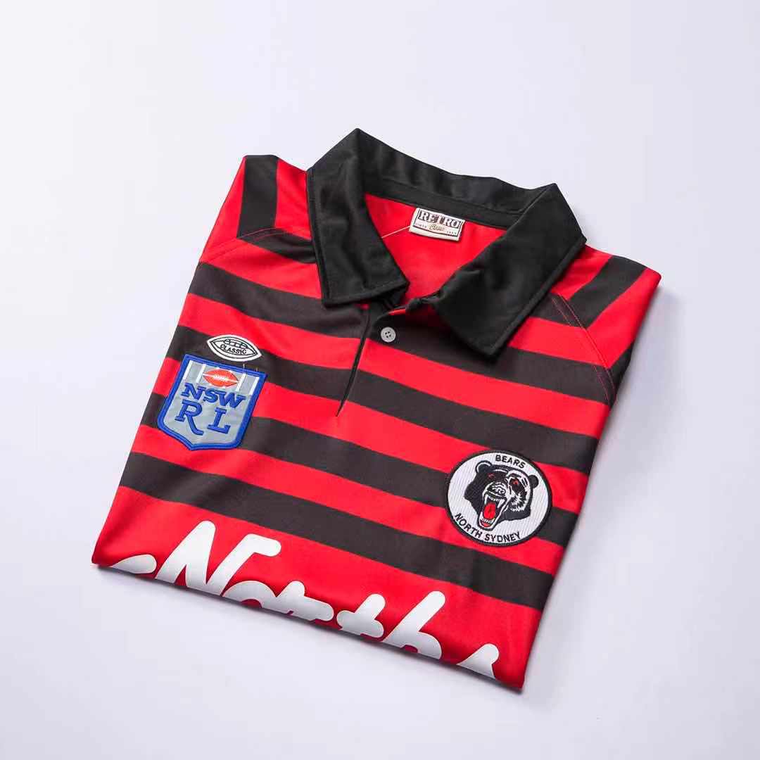 North Sydney Bears 1991 Retro Jersey