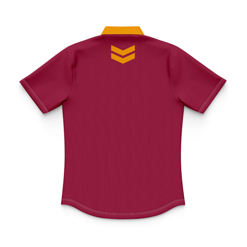 Kid's NRL Brisbane Broncos 2025 Training Polo Shirt