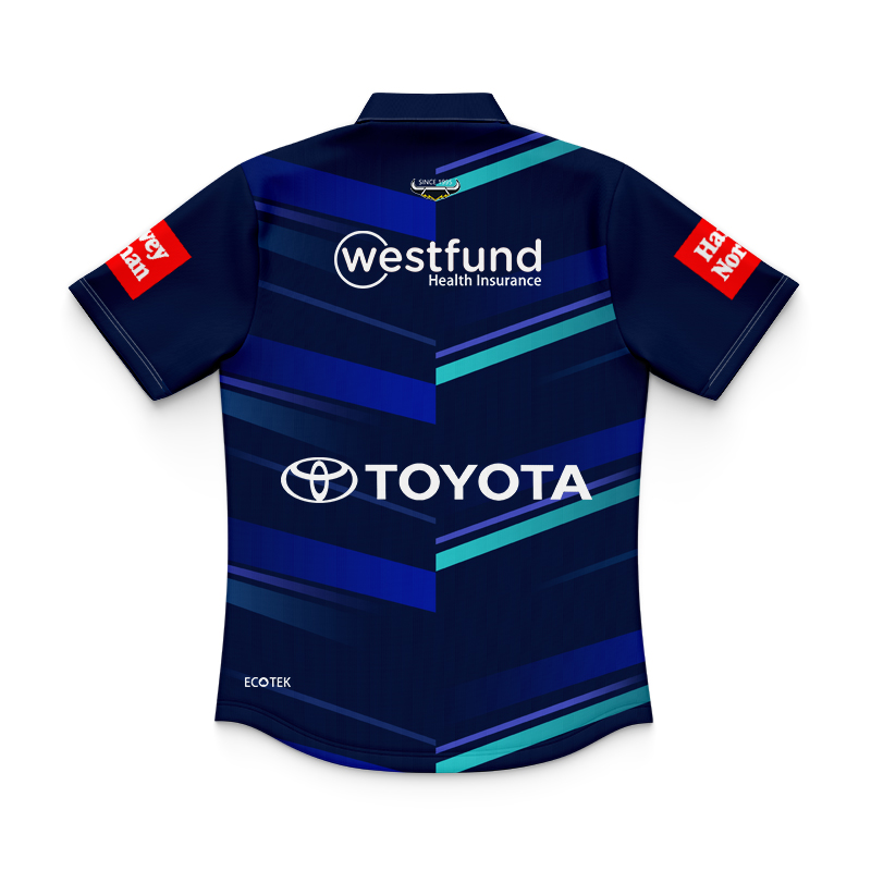 Kid's NRLW North Queensland Cowboys 2024 Women in League Polo Shirt