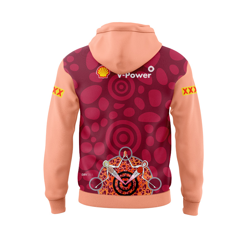 NRL QLD Maroons 2024 Indigenous Hoodie