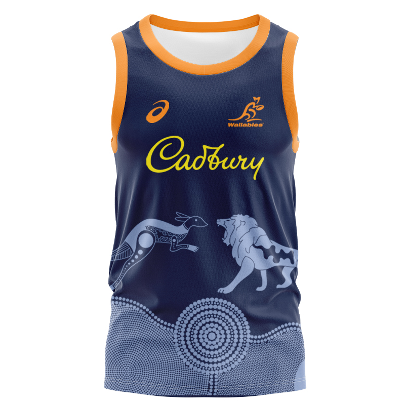 Australian Wallabies 2025 Training Singlet