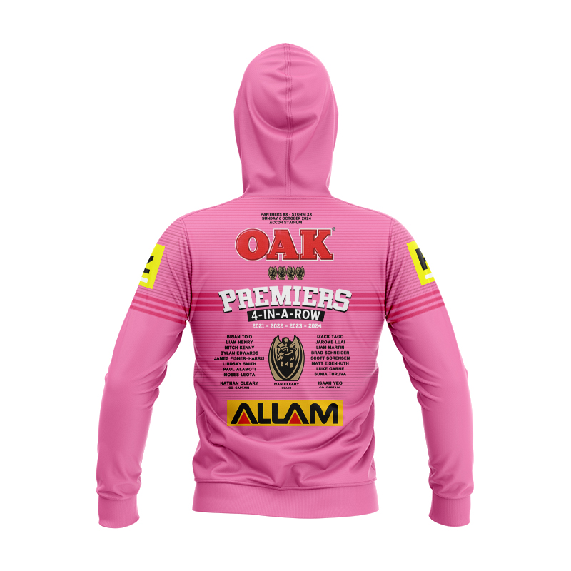 Kid's NRL Penrith Panthers Premiers 2024 Hoodie