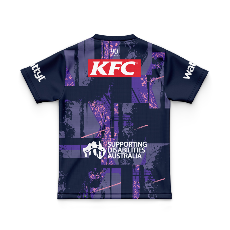 Kid's NRL Canterbury-Bankstown Bulldogs 2025 Captains Run Jersey