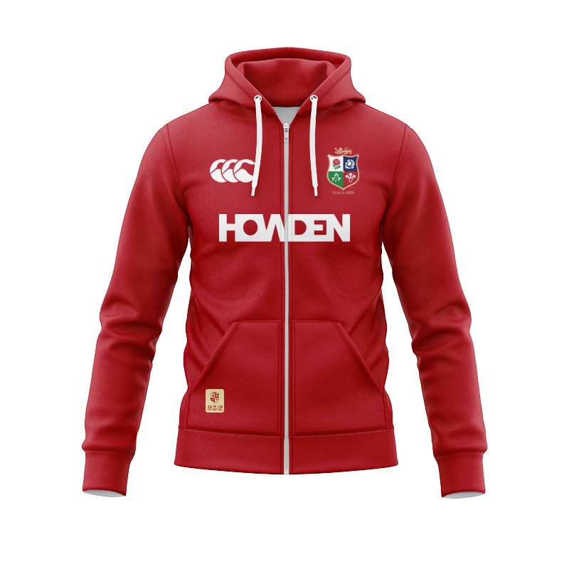 British & Irish Lions 2025 Classic Zipper Hoodie