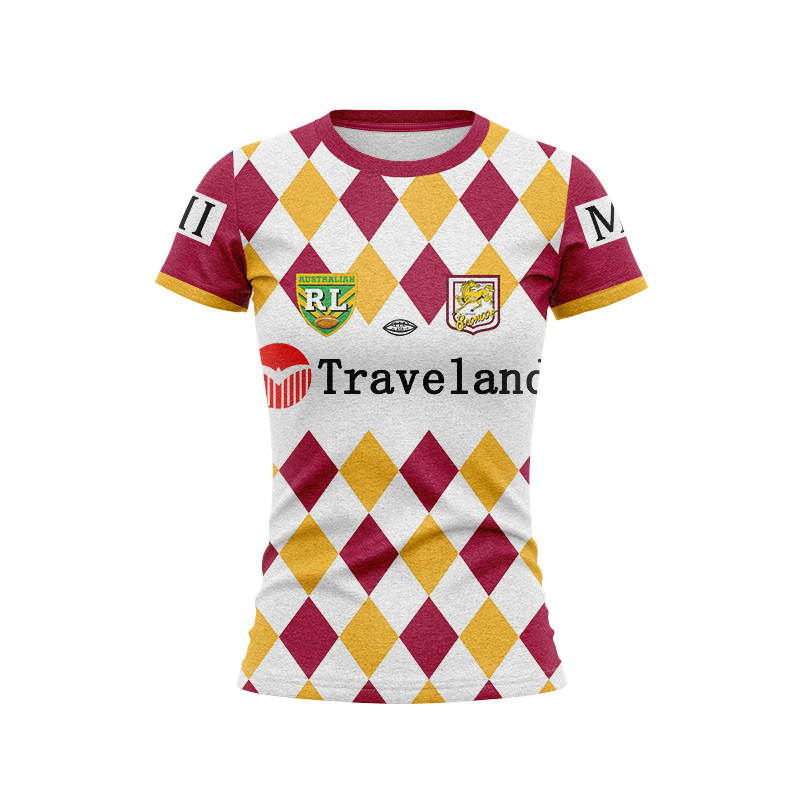 Women's NRL Brisbane Broncos 1995 Retro Jersey