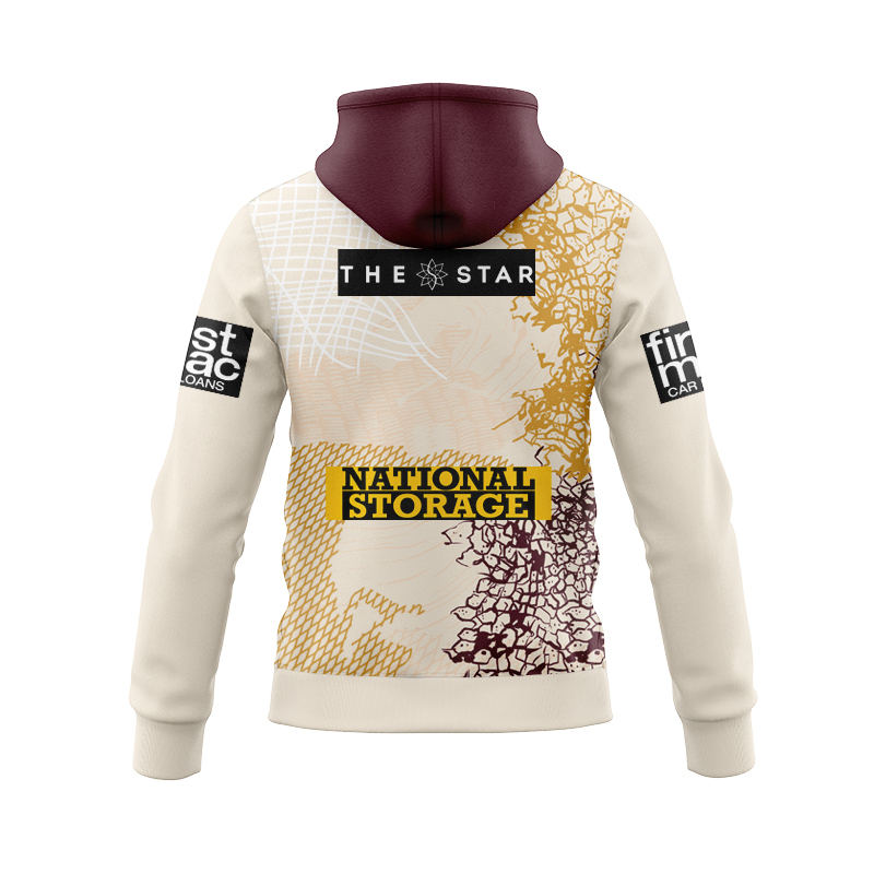 NRL Brisbane Broncos 2025 Indigenous Zipper Hoodie