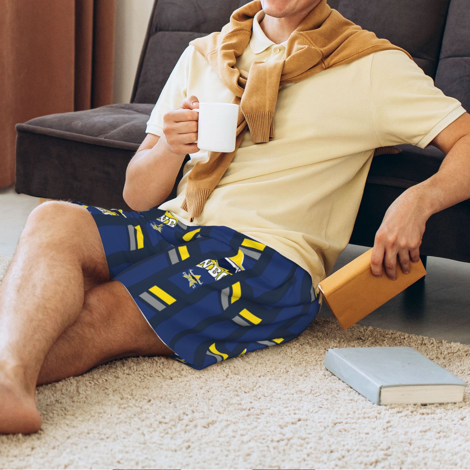 North Queensland Cowboys Men's Short Pajama Pants SPP3154