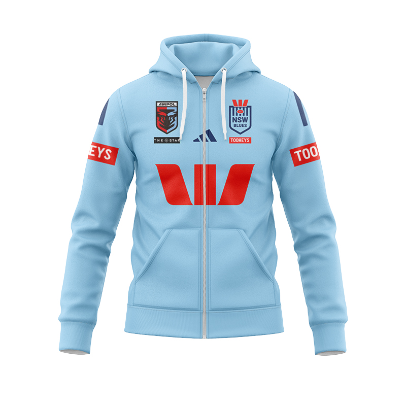 NSW Blues 2025 Home Zipper Hoodie