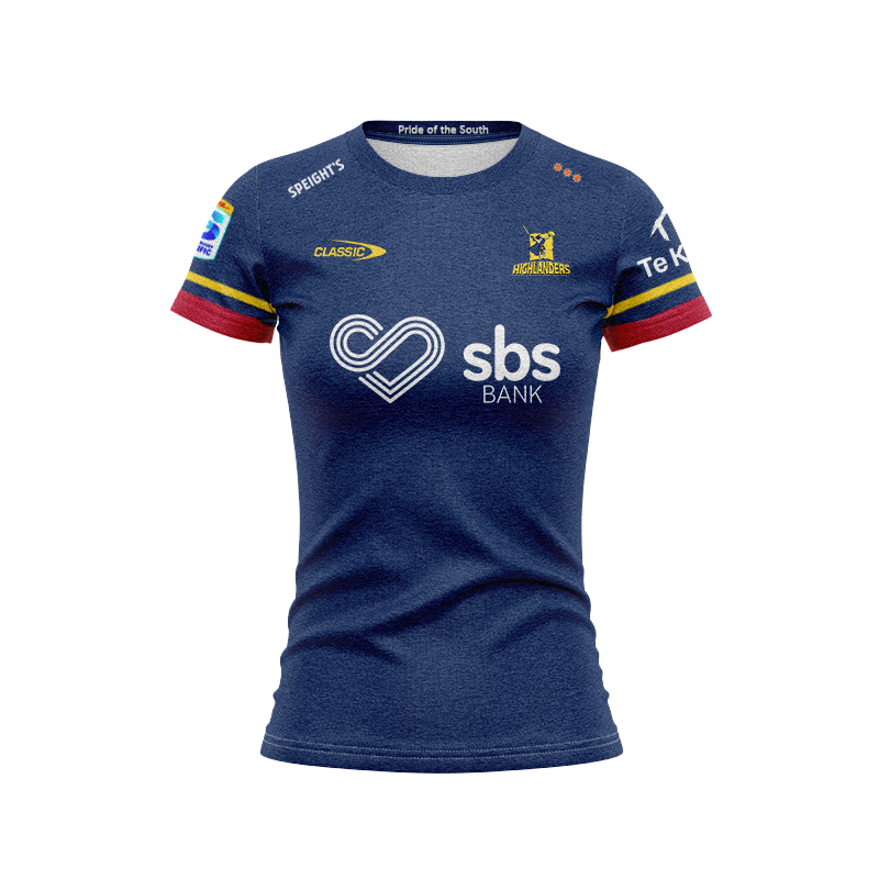 Women's Otago Highlanders Super Rugby 2025 Home Jersey