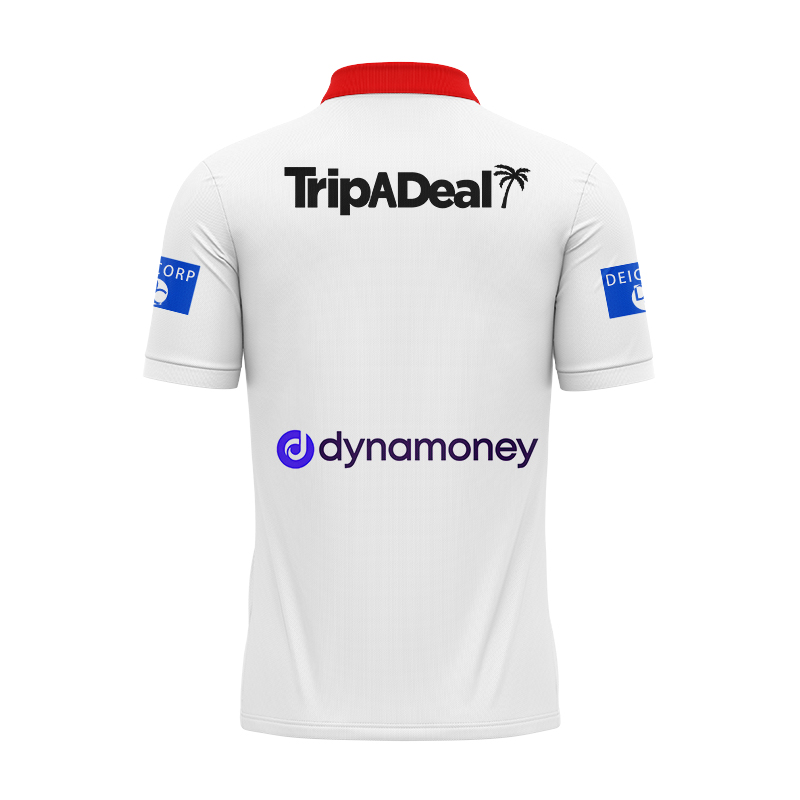 NRL St George Illawarra Dragons 2025 Home Polo Shirt