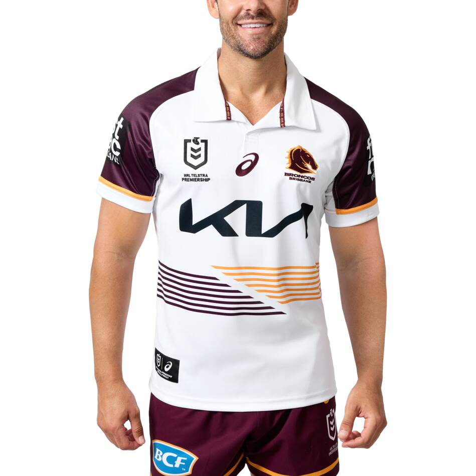 NRL Brisbane Broncos 2025 Away Jersey