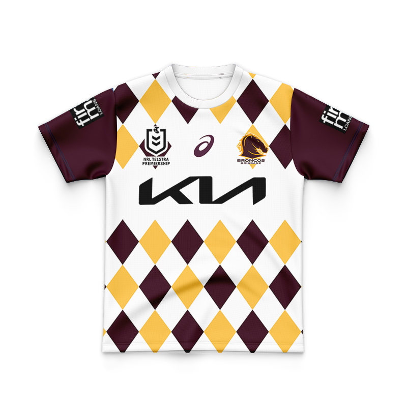 Kid's NRL Brisbane Broncos 2024 Heritage Jersey