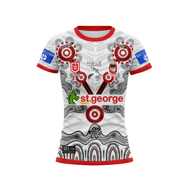 Women's NRL St George Illawarra Dragons 2024 Indigenous Jersey