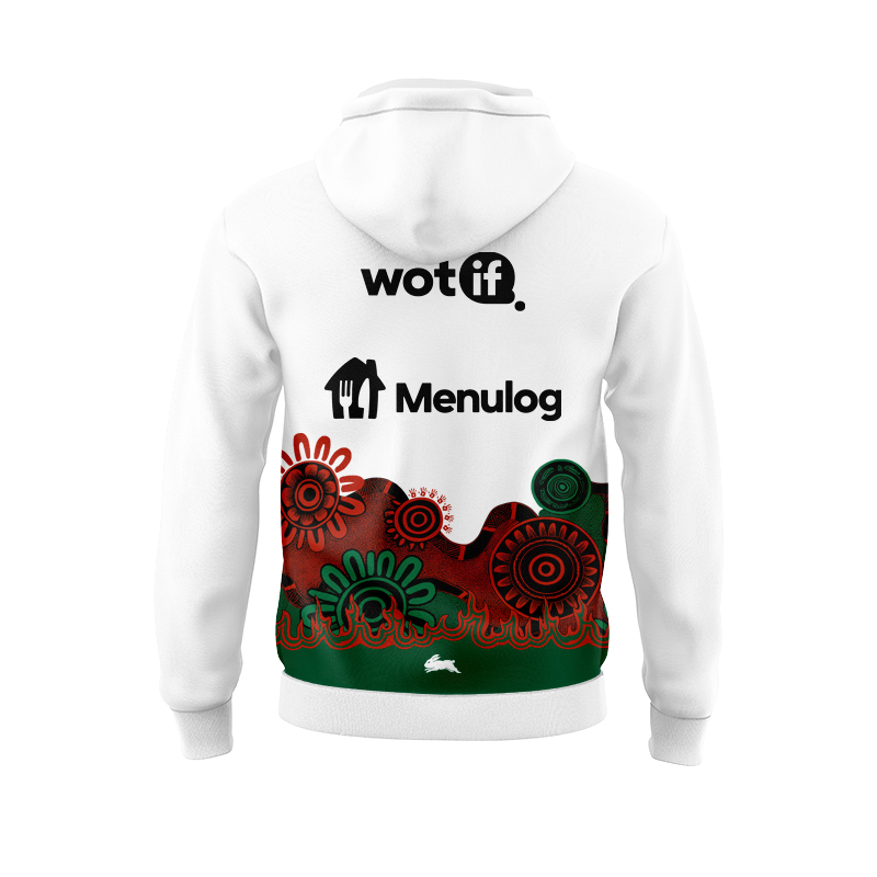 NRL South Sydney Rabbitohs 2025 Indigenous Training Hoodie