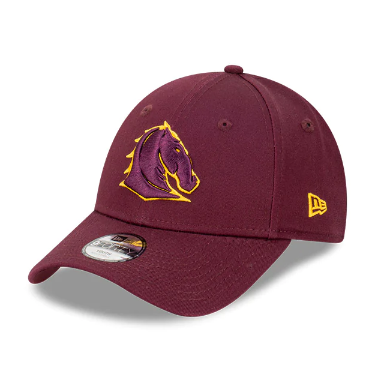 NRL Brisbane Broncos Red Embroidered Logo Cap 2025