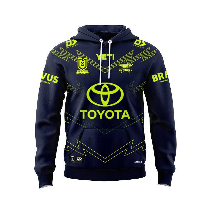 NRL North Queensland Cowboys 2025 Northern Lights(Non-luminous) Hoodie